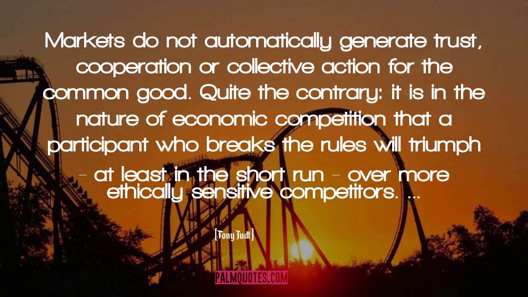 Generate Trust quotes by Tony Judt