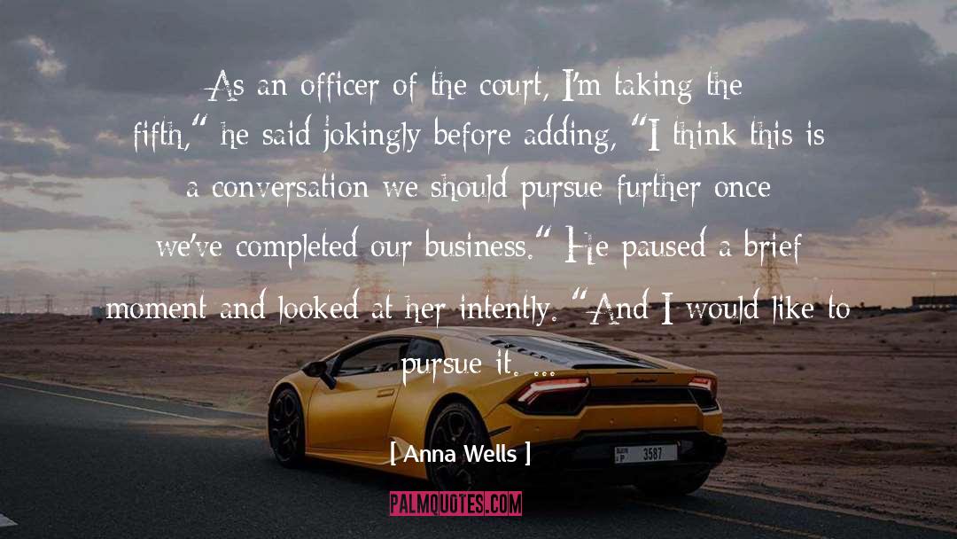 Generating Business quotes by Anna Wells