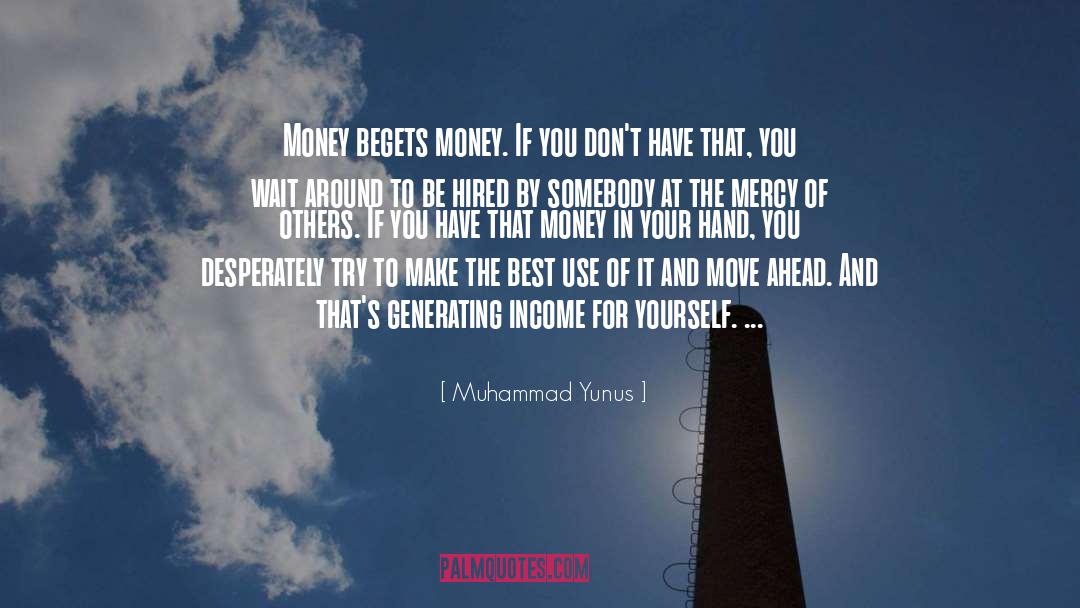 Generating quotes by Muhammad Yunus
