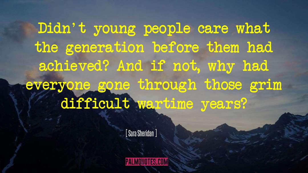 Generation Gap quotes by Sara Sheridan