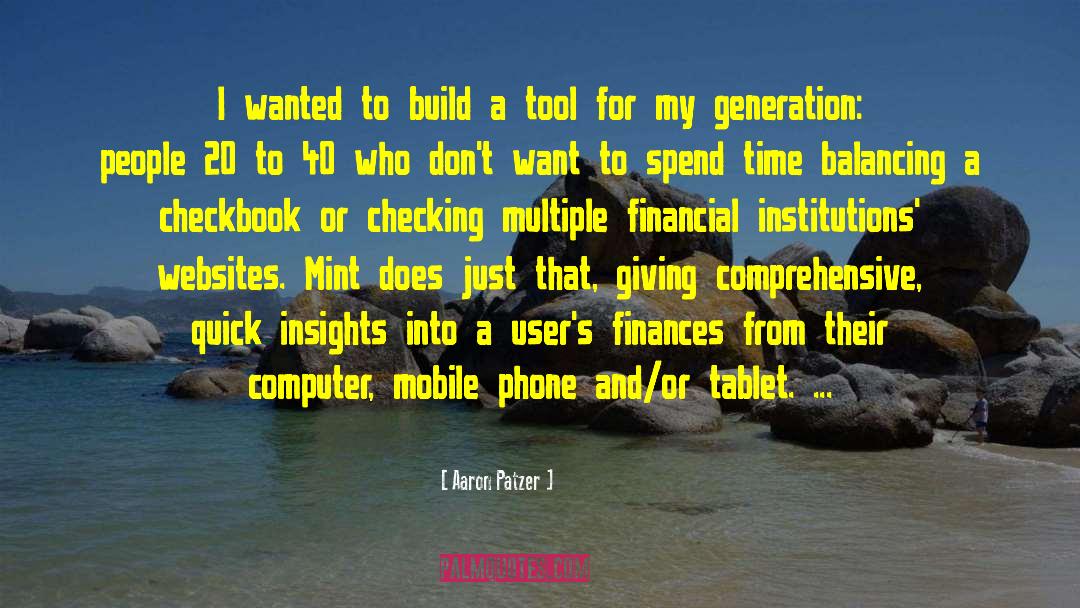 Generation X quotes by Aaron Patzer