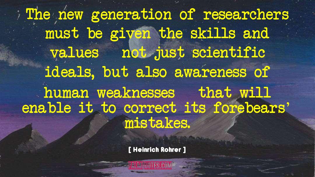 Generation Y quotes by Heinrich Rohrer