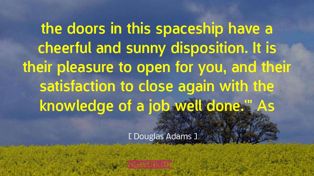 Generational Spaceship quotes by Douglas Adams