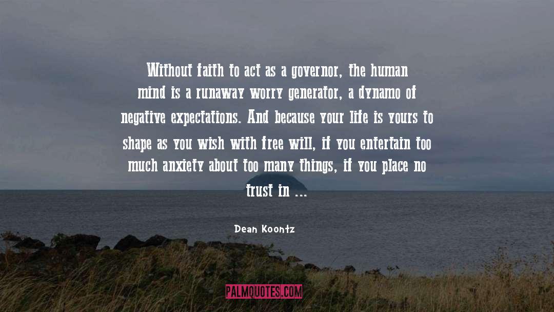 Generator quotes by Dean Koontz