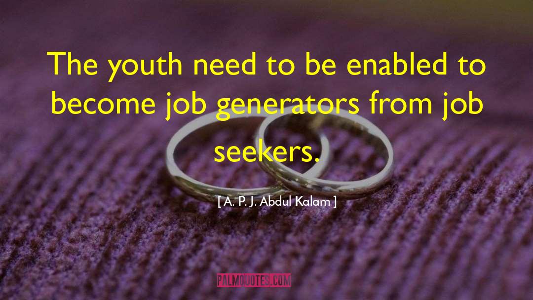 Generator quotes by A. P. J. Abdul Kalam