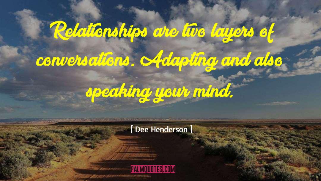 Generically Speaking quotes by Dee Henderson