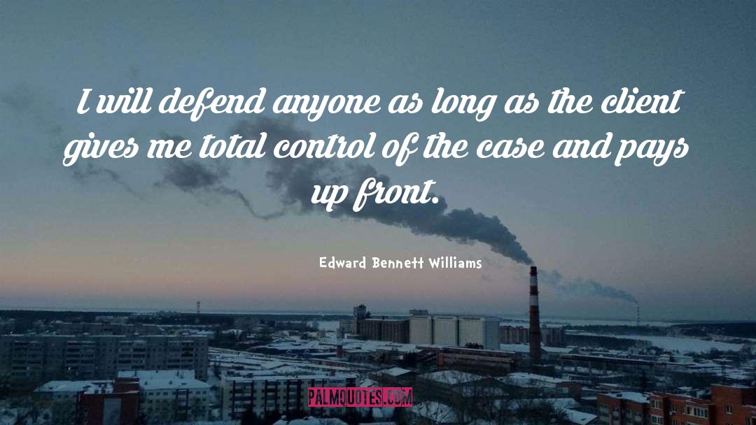 Generosity And Giving quotes by Edward Bennett Williams