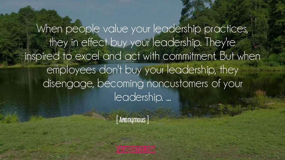Generosity And Leadership quotes by Anonymous