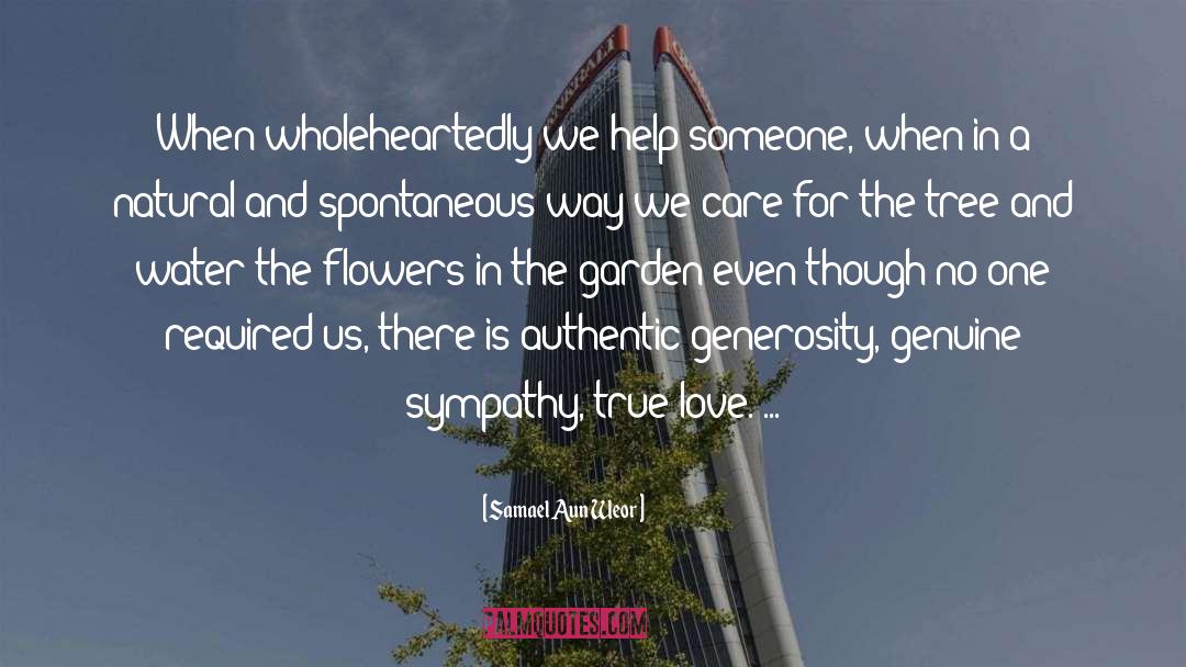 Generosity quotes by Samael Aun Weor