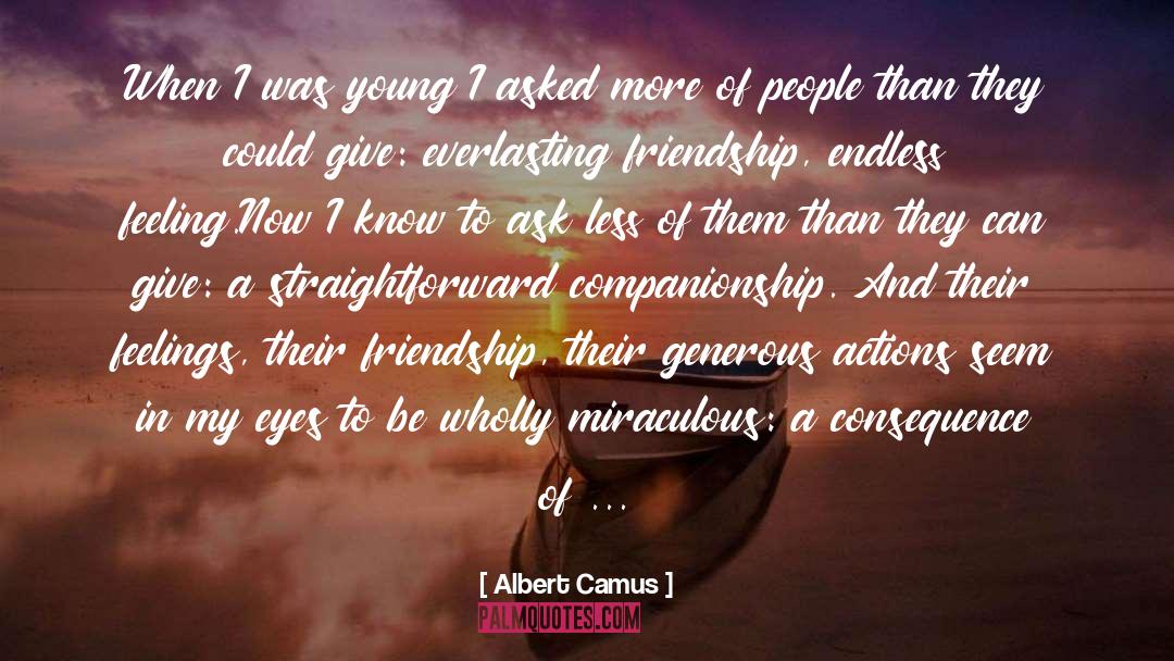 Generous quotes by Albert Camus