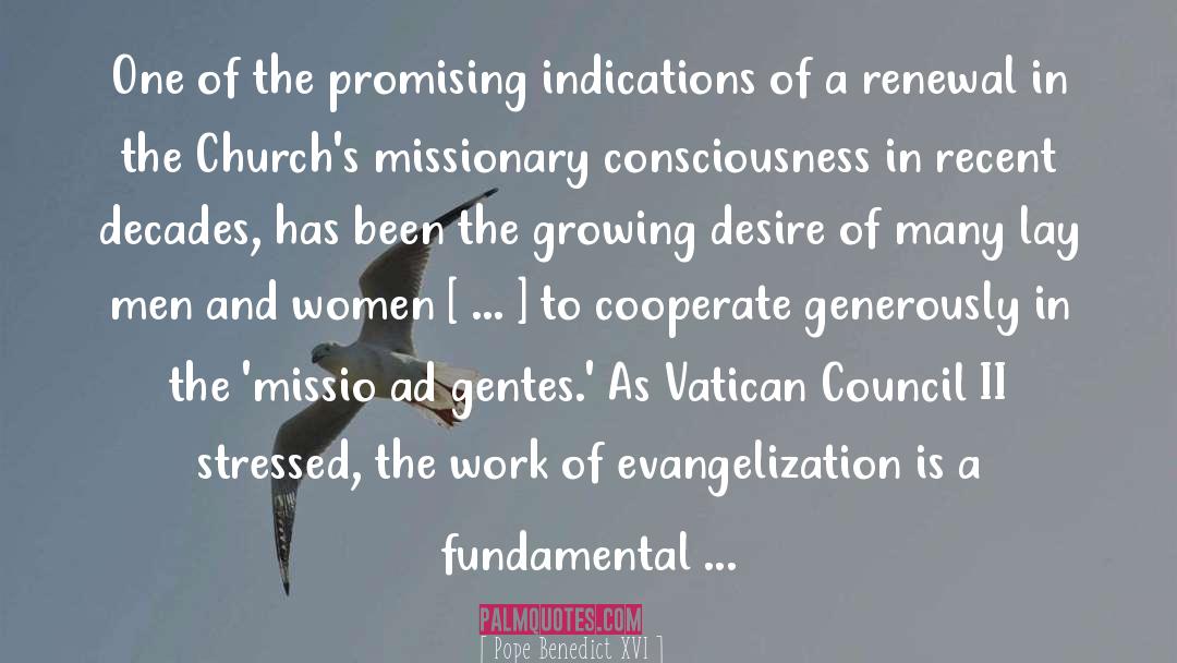 Generously quotes by Pope Benedict XVI