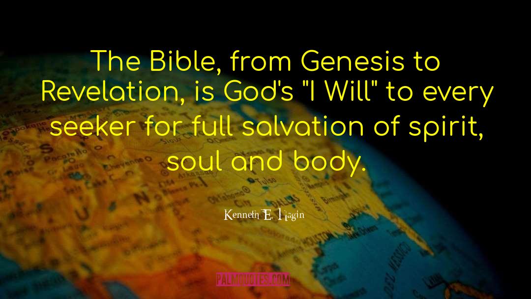 Genesis 1 quotes by Kenneth E. Hagin
