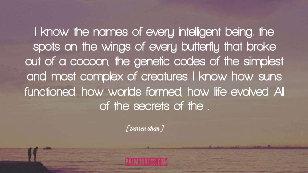 Genetic Codes quotes by Darren Shan