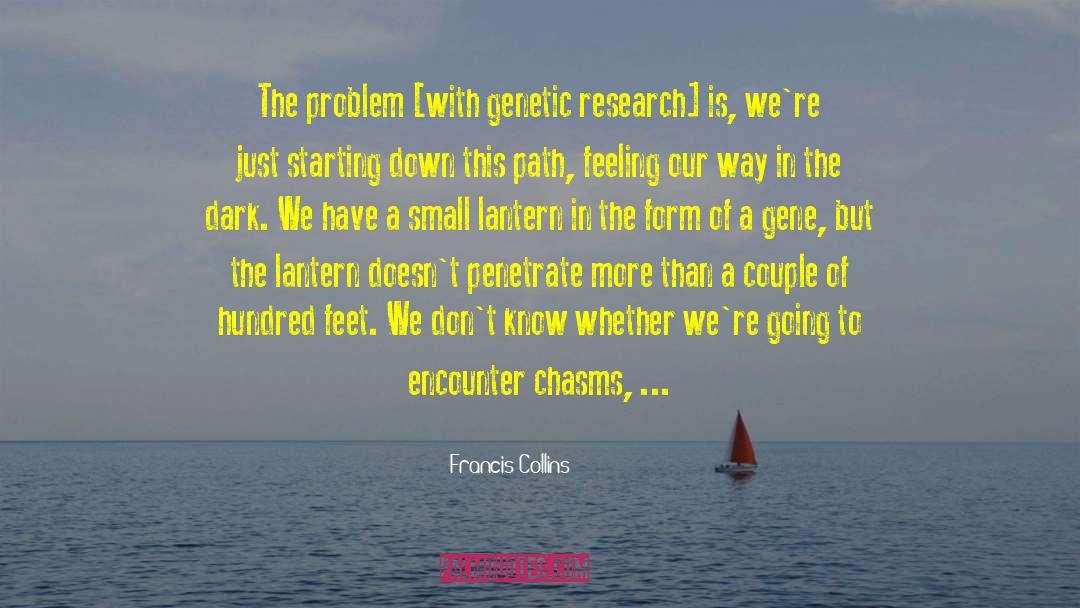 Genetic Marker quotes by Francis Collins