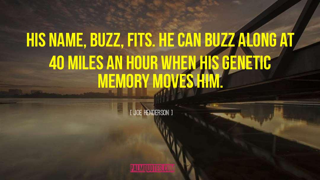 Genetic Memory quotes by Joe Henderson