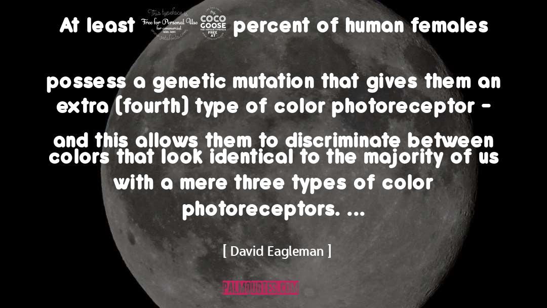 Genetic Mutation quotes by David Eagleman