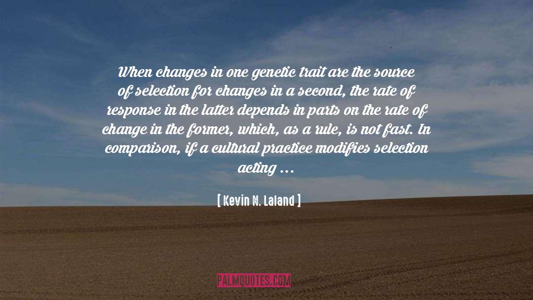 Genetic Mutation quotes by Kevin N. Laland