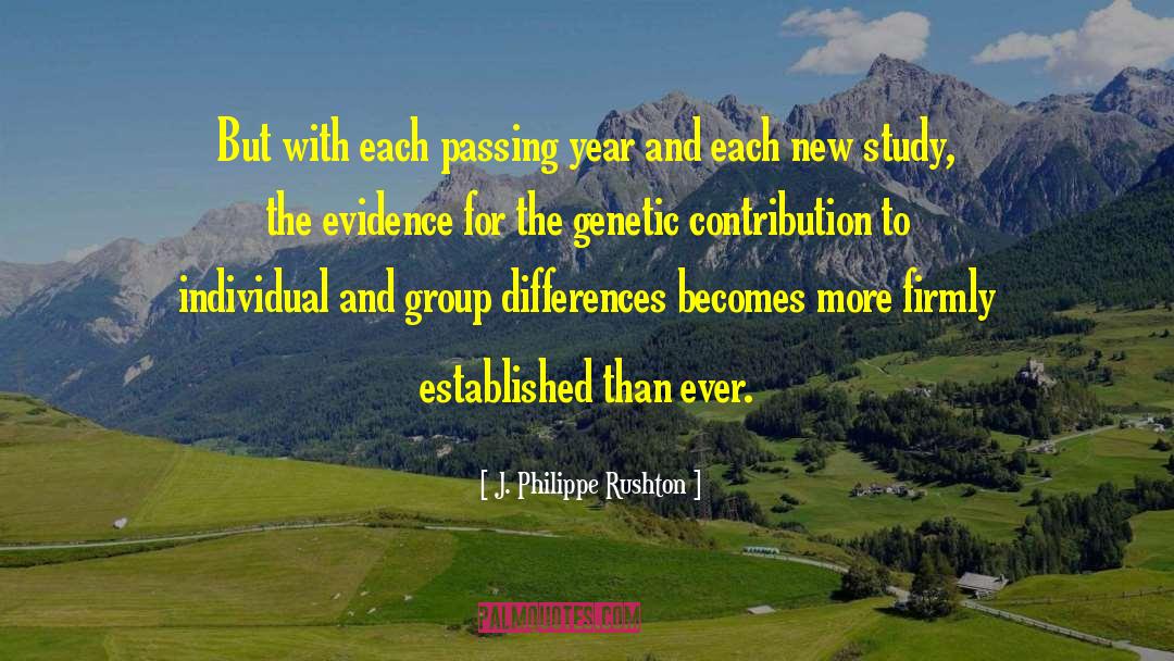 Genetic Phenomenology quotes by J. Philippe Rushton
