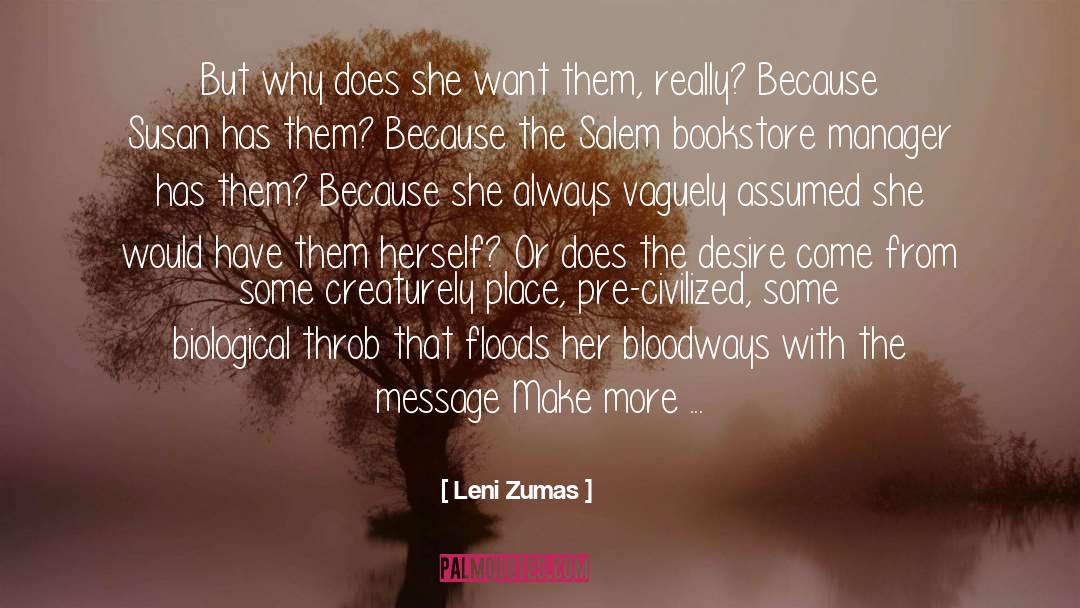 Genetics quotes by Leni Zumas