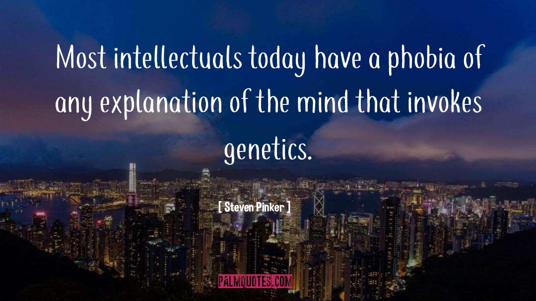 Genetics quotes by Steven Pinker