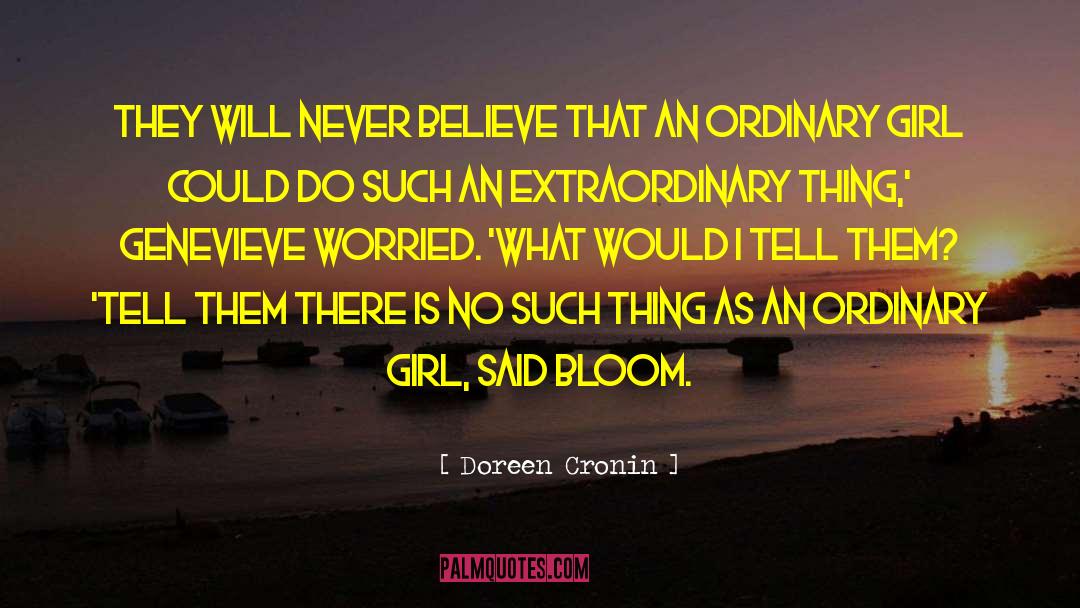 Genevieve quotes by Doreen Cronin