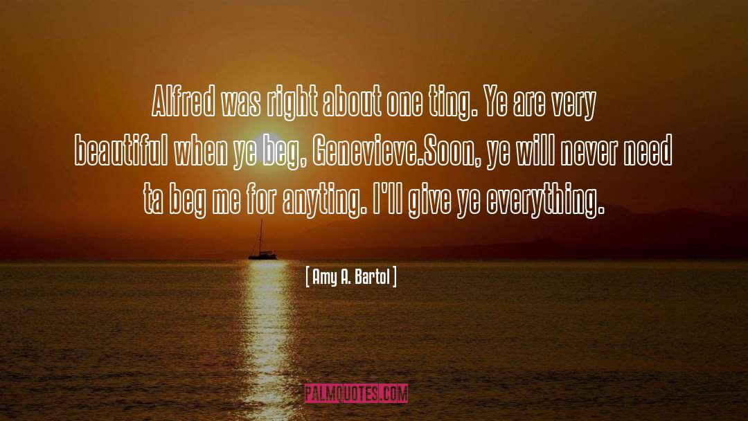 Genevieve quotes by Amy A. Bartol