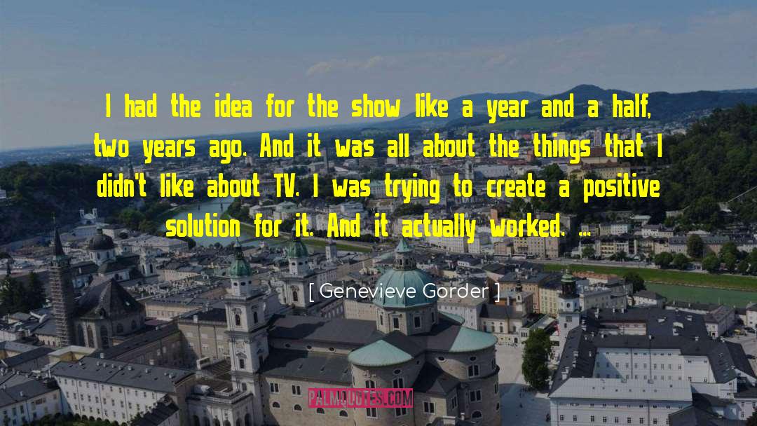 Genevieve quotes by Genevieve Gorder