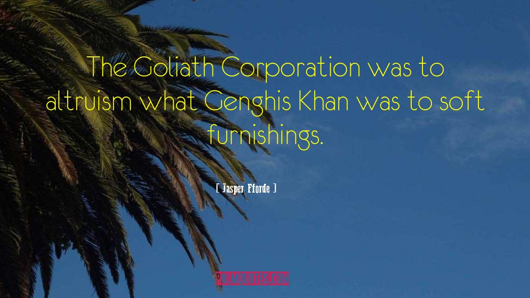 Genghis Khan quotes by Jasper Fforde