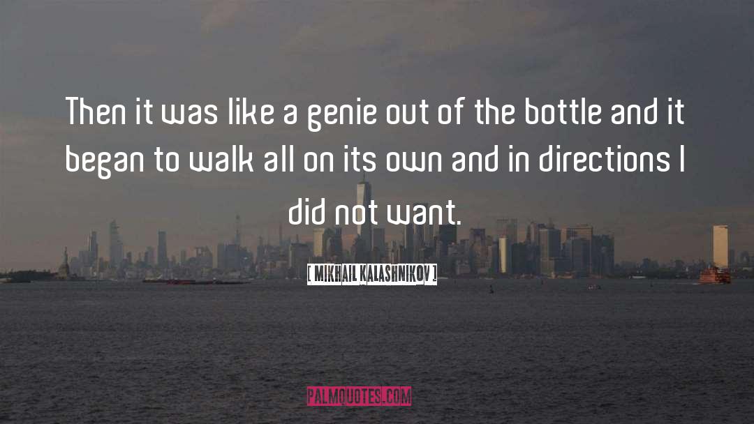 Genie quotes by Mikhail Kalashnikov