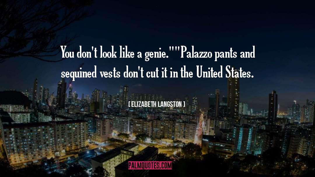 Genie quotes by Elizabeth Langston