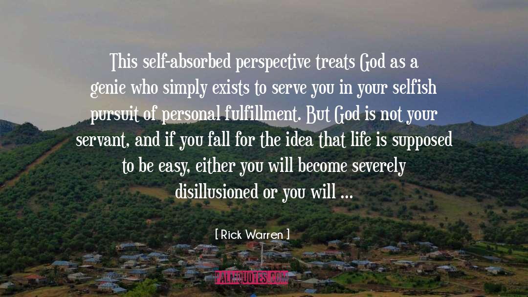 Genie quotes by Rick Warren