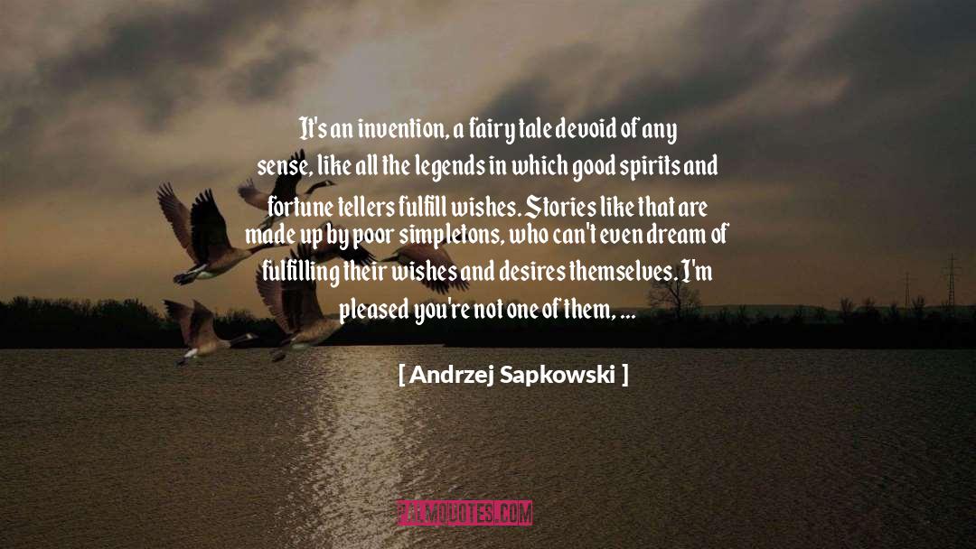 Genies quotes by Andrzej Sapkowski