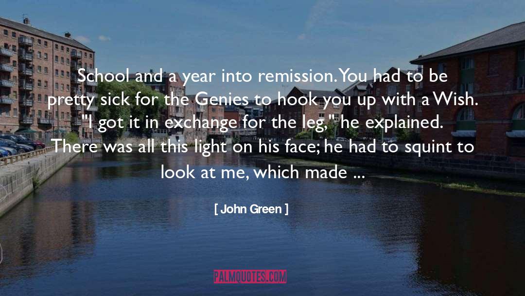 Genies quotes by John Green