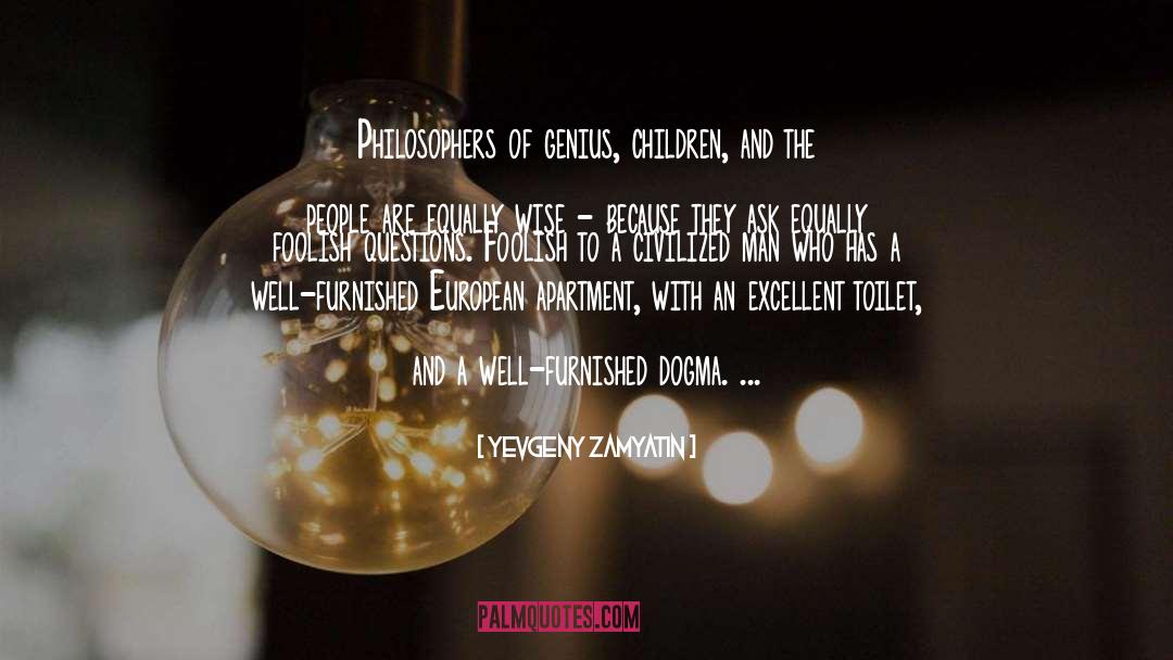 Genius Children quotes by Yevgeny Zamyatin