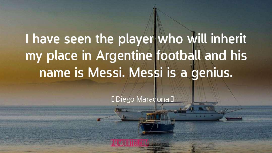 Genius Distinction quotes by Diego Maradona