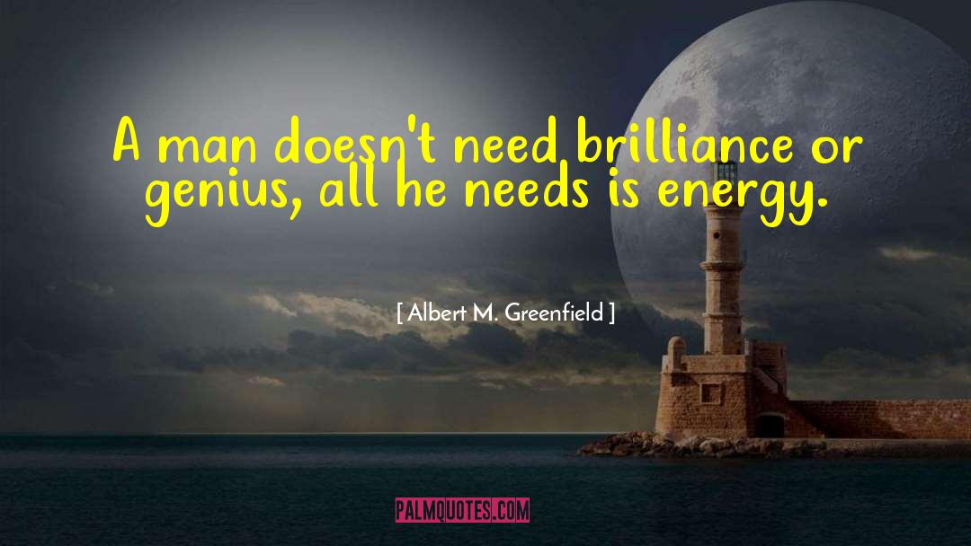 Genius Loci quotes by Albert M. Greenfield