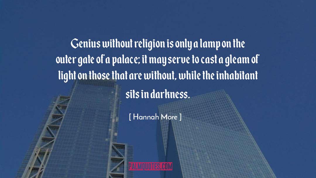 Genius quotes by Hannah More