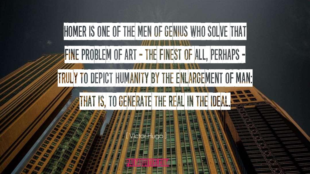 Genius quotes by Victor Hugo