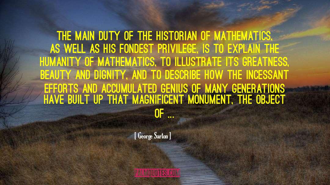 Genius Sex quotes by George Sarton
