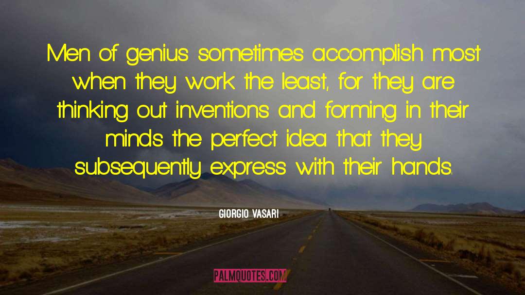 Genius Stupidity quotes by Giorgio Vasari