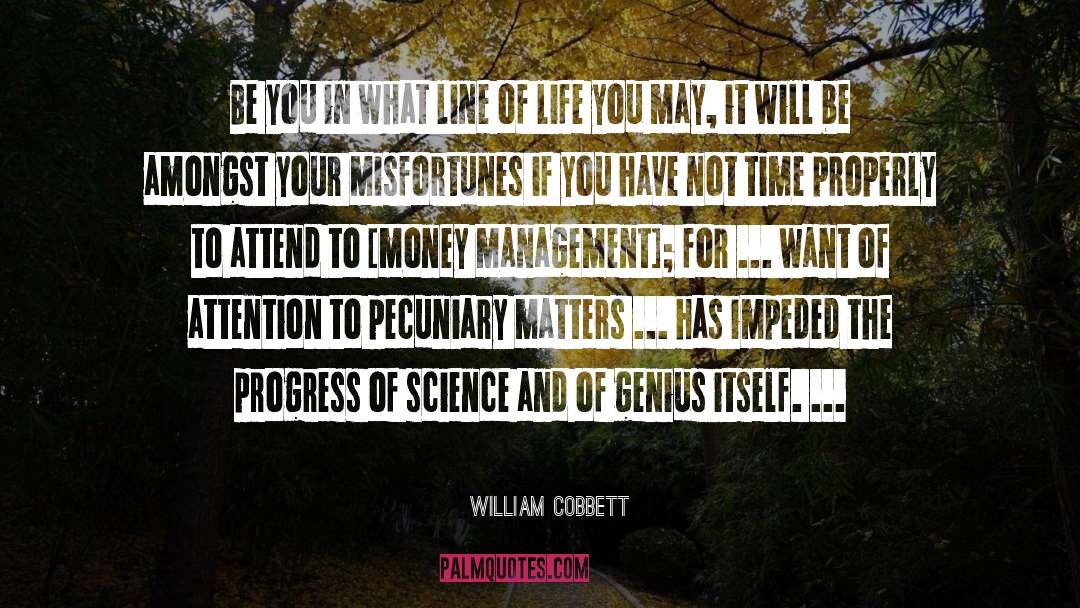 Genius Writers quotes by William Cobbett