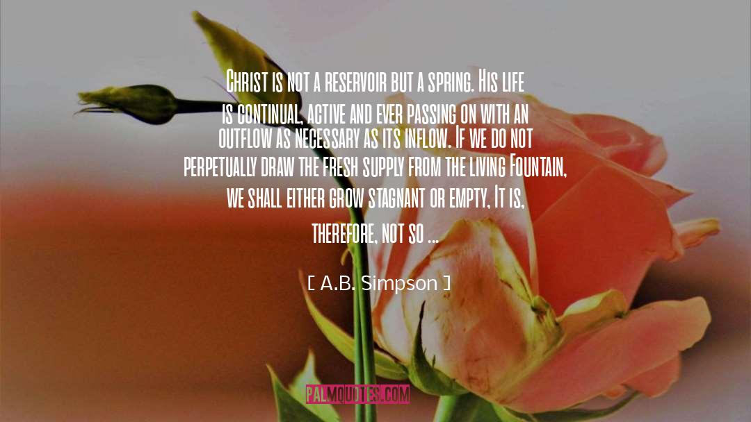 Gennusa Spring quotes by A.B. Simpson