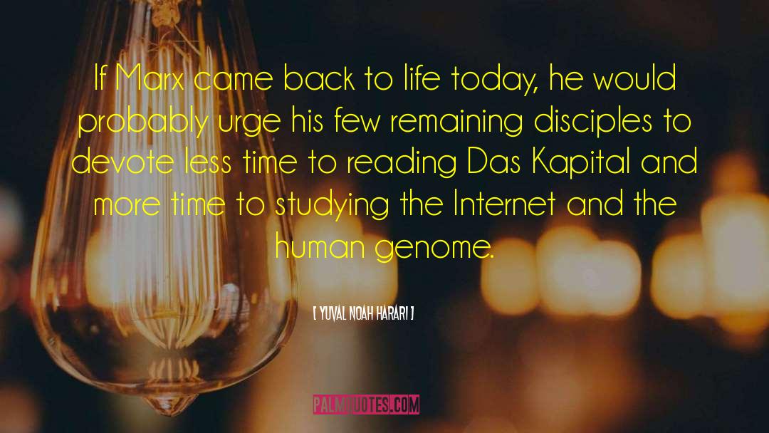 Genome quotes by Yuval Noah Harari