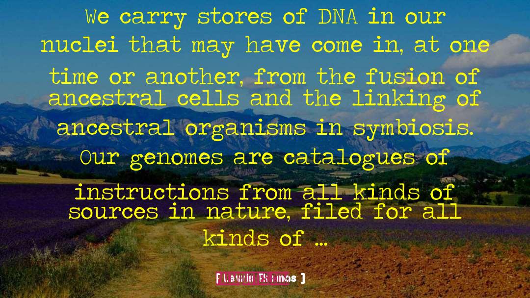 Genomes quotes by Lewis Thomas