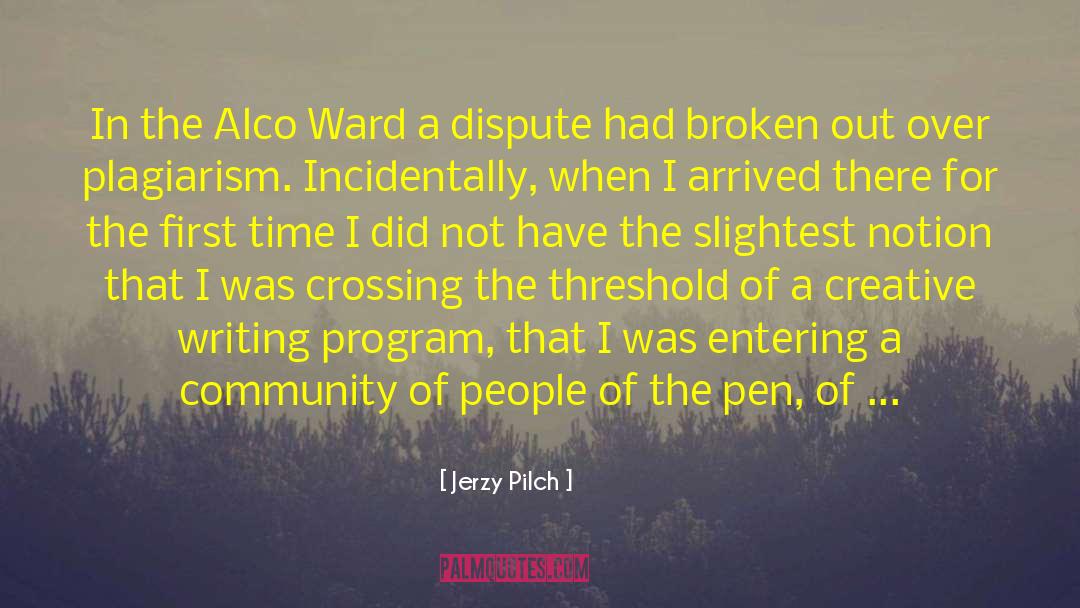 Genre Crossing quotes by Jerzy Pilch