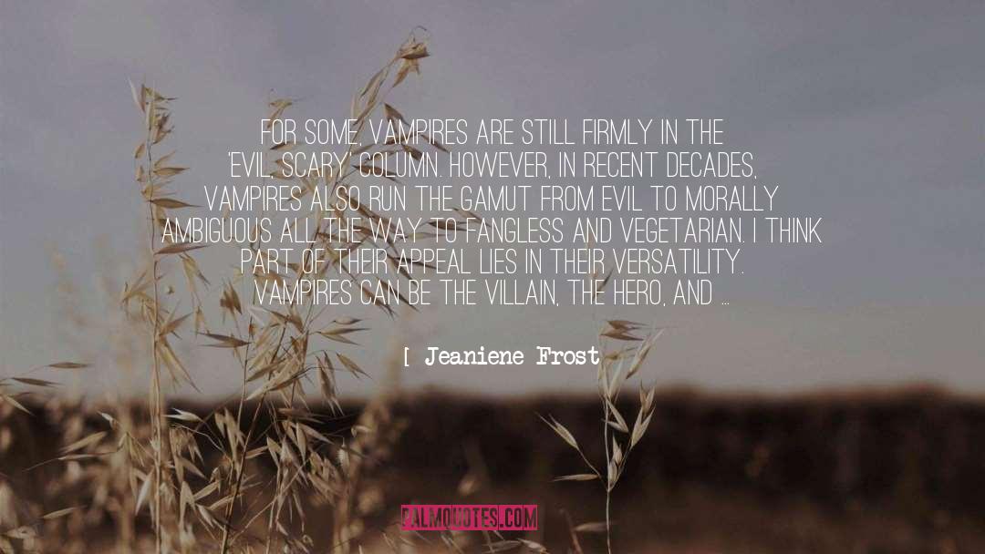 Genre Fiction quotes by Jeaniene Frost