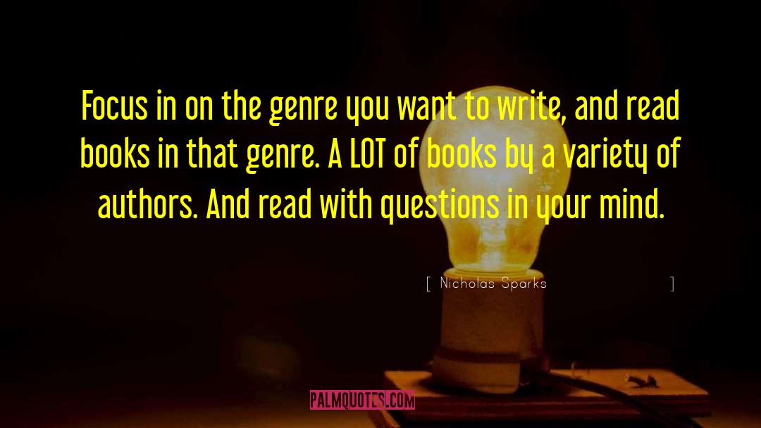 Genre Savvy quotes by Nicholas Sparks