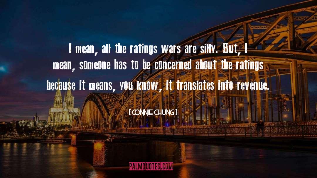 Gensets Rating quotes by Connie Chung