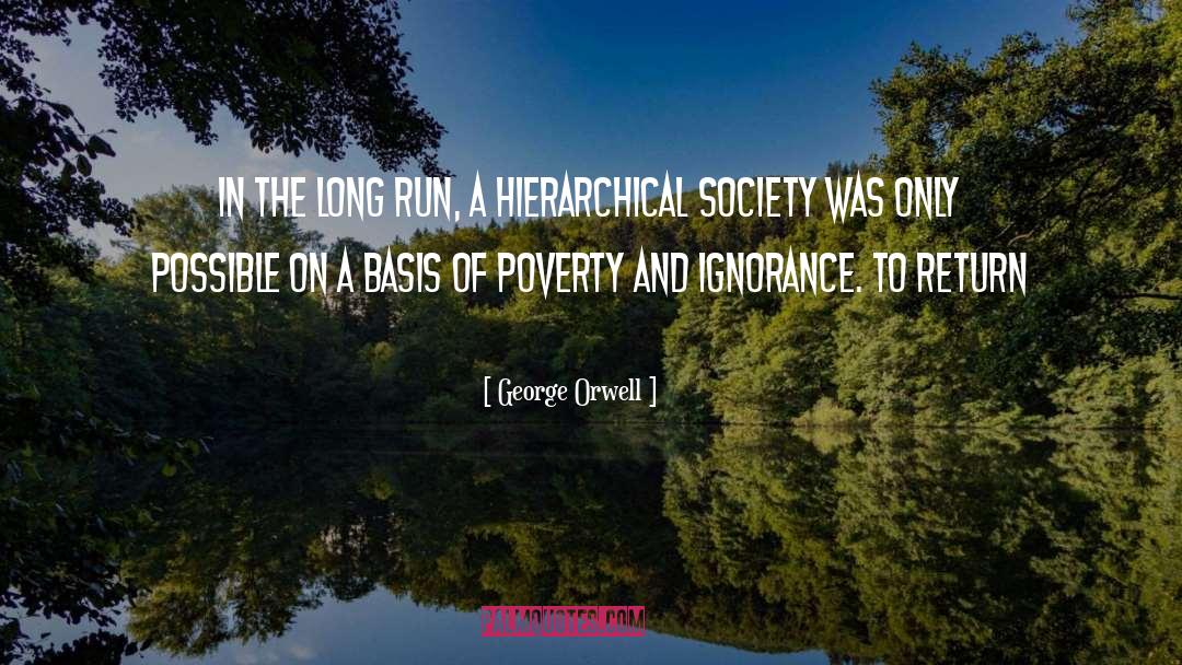 Genteel Poverty quotes by George Orwell
