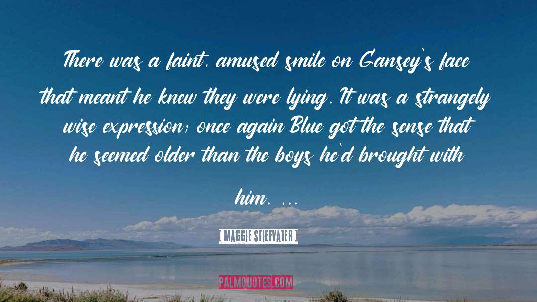 Gentle Smile quotes by Maggie Stiefvater